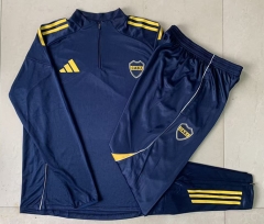 25-26 Boca Juniors Royal Blue Thailand Soccer Tracksuit-815