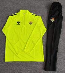 25-26 Real Betis Fluorescent Green Thailand Soccer Tracksuit-4692