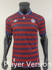 Player Version 2025-2026 Retro Version Bayern München Red Thailand Soccer Jersey AAA-0871