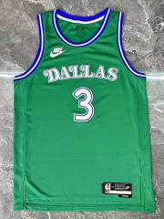 2026 Retro Version Dallas Mavericks Green #3 NBA Jersey-311