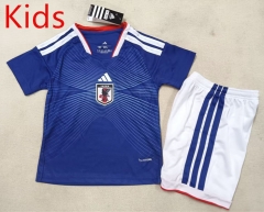 2026 World Cup Japan Home Blue Kids/Youth Soccer Uniform-1794
