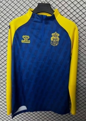 25-26 UD Las Palmas Blue&Yellow Thailand Soccer Tracksuit Top-2044