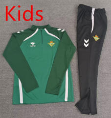25-26 Real Betis Green Kids/Youth Soccer Tracksuit -4692