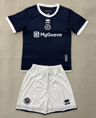 25-26 Millwall Home Royal Blue Soccer Uniform-AY