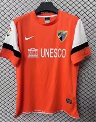 Retro Version Málaga CF 2nd Away Orange Thailand Soccer-2044