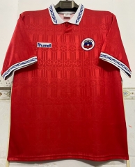(S-3XL) Retro Version 1995 Chile Home Red Thailand Soccer Jersey AAA-6895