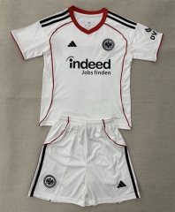 25-26 Eintracht Frankfurt Away White Soccer Uniform-AY