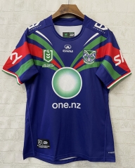 (S-7XL) 2026 New Zealand Warriors Home Blue&Green Thailand Rugby Jersey
