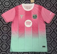 25-26 Special Version Barcelona Pink&Green Thailand Soccer Jersey AAA-2483