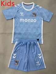 25-26 Coventry City Home Blue Kids/Youth Soccer Uniform-AY