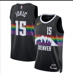 2026 City Edition Denver Nuggets Black #15 NBA Jersey-311