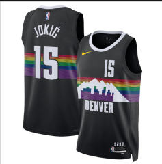 2026 City Edition Denver Nuggets Black #15 NBA Jersey-311