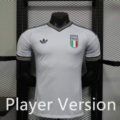 Player Version 26-27 Italy Away White Thailand Soccer Jersey AAA-888