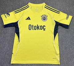25-26 Fenerbahçe Away Yellow Thailand Soccer Jersey AAA-417