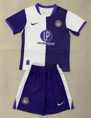 25-26 Toulouse FC Home Blue&White Soccer Uniform-AY