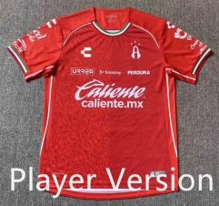 (S-4XL) Player Version 2025-2026 Atlas 2nd Away Red Thailand Soccer Jersey AAA-912