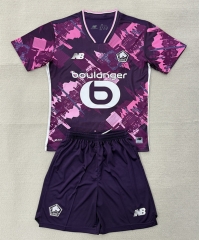 25-26 Lille OSC 4th Away Pink&Purple Soccer Uniform-AY