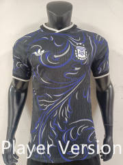 Player Version 2026 World Cup Argentina Away Black Thailand Soccer Jersey AAA-9662