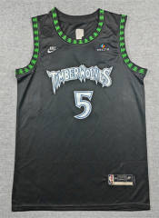 2026 Minnesota Timberwolves Black #5 NBA Jersey-1380