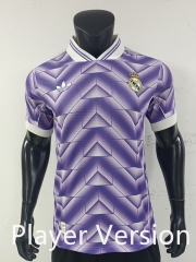 Player Version 2025-2026 Retro Version Real Madrid Purple Thailand Soccer Jersey AAA-0871