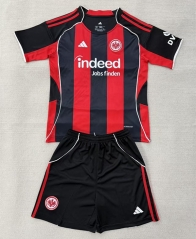 25-26 Eintracht Frankfurt Home Red&Black Soccer Uniform-AY