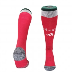 2026 World Cup Mexico Home Red Kids/Youth Soccer Socks