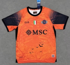 (S-4XL) 25-26 Halloween Version Napoli Orange Thailand Soccer Jersey AAA-GB