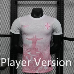 Player Version 26-27 Special Version Brazil White&Pink Thailand Soccer Jersey AAA-888