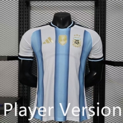 Player Version 26-27 Argentina Home Blue&White Thailand Soccer Jersey AAA-888