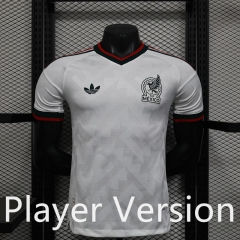 Player Version 26-27 Mexico Away White Thailand Soccer Jersey AAA-888