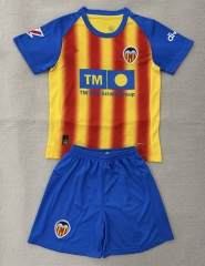 25-26 Valencia 2nd Away Yellow&Red&Blue Soccer Uniform-AY