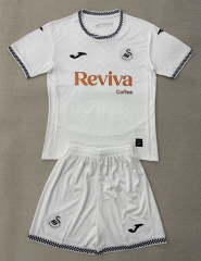 25-26 Swansea City Home White Soccer Uniform-AY