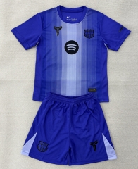 2025-2026 Barcelona Goalkeeper Purple Soccer Uniform-AY