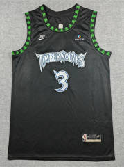 2026 Minnesota Timberwolves Black #3 NBA Jersey-1380