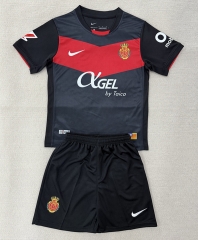 25-26 RCD Mallorca 2nd Away Black&Red Soccer Uniform-AY