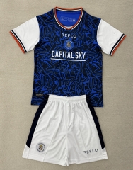 25-26 Luton Town Away Blue Soccer Uniform-AY