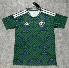(S-4XL) 26-27 Saudi Arabia Home Green Thailand Soccer Jersey AAA-4506