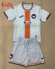 25-26 Swansea City 2nd Away Light Blue Kid/Youth Soccer Uniform-AY