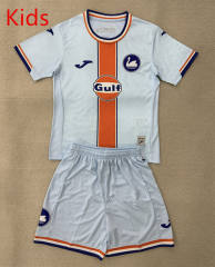 25-26 Swansea City 2nd Away Light Blue Kid/Youth Soccer Uniform-AY