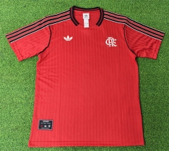 (S-4XL) 25-26 Retro Version Flamengo Red Thailand Soccer Jersey AAA-9926