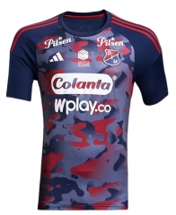 25-26 Independiente de Medellin Away Royal Blue Thailand Soccer Jersey AAA-0388