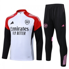 2025-2026 Arsenal White Thailand Soccer Tracksuit-815