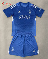 25-26 Nottingham Forest Goalkeeper Blue Soccer Uniform-AY