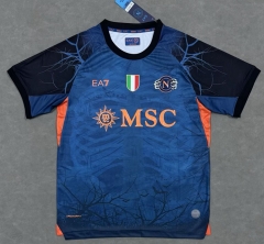 (S-4XL) 25-26 Halloween Version Napoli Navy Blue Thailand Soccer Jersey AAA-GB
