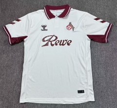 (S-4XL) 25-26 Retro Commemorative Edition FC Köln White Thailand Soccer Jersey AAA-417