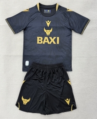 25-26 Oxford United Football Club Away Black Soccer Uniform-AY