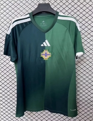 (S-4XL) 26-27 Northern Ireland Home Green Thailand Soccer Jersey AAA-2044
