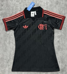25-26 Retro Version Flamengo Black Women Thailand Soccer Jersey AAA-4506