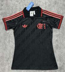 25-26 Retro Version Flamengo Black Women Thailand Soccer Jersey AAA-4506