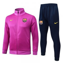 25-26 Barcelona Purple Thailand Soccer Jacket Uniform-815